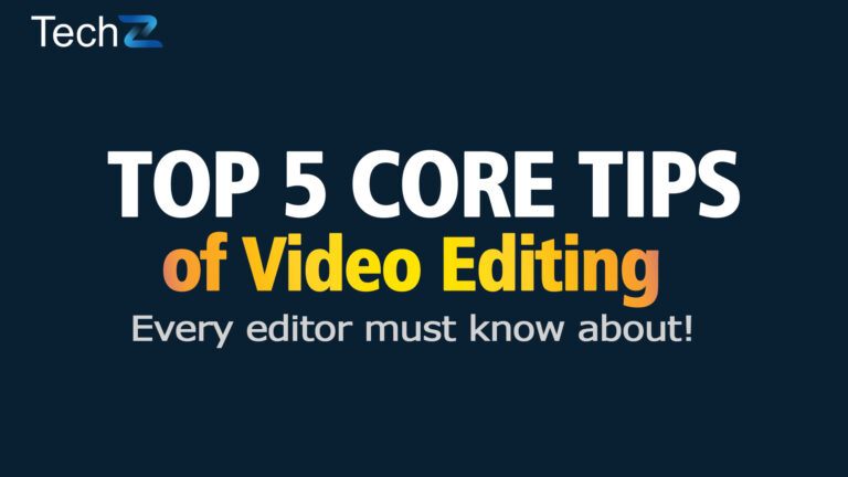 video editing tips