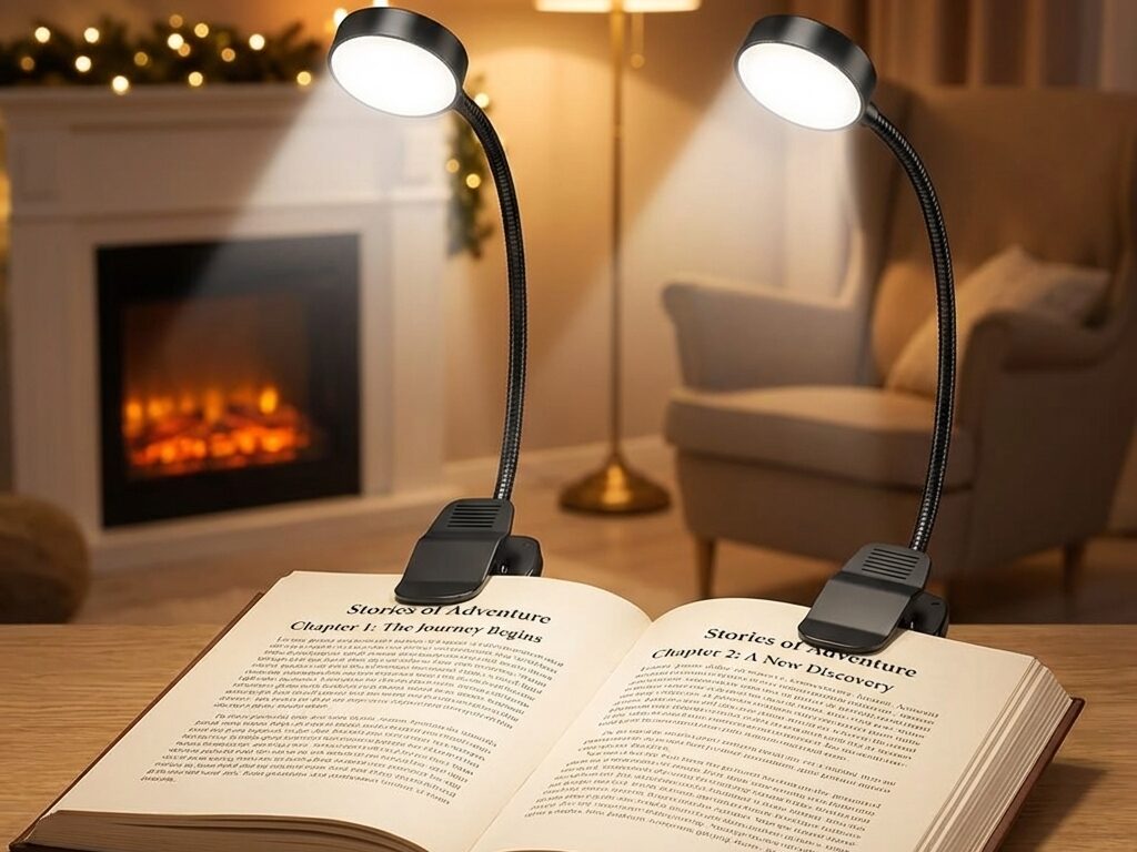 Mini portable light for reading